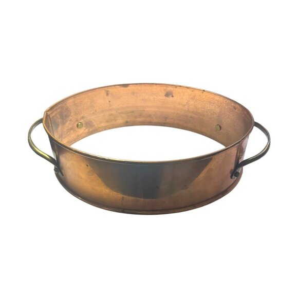 Handcrafted Bloodstone Wolf Necklace Upcycled Copper & Silver Statement Jewelry - Picture 10 of 15